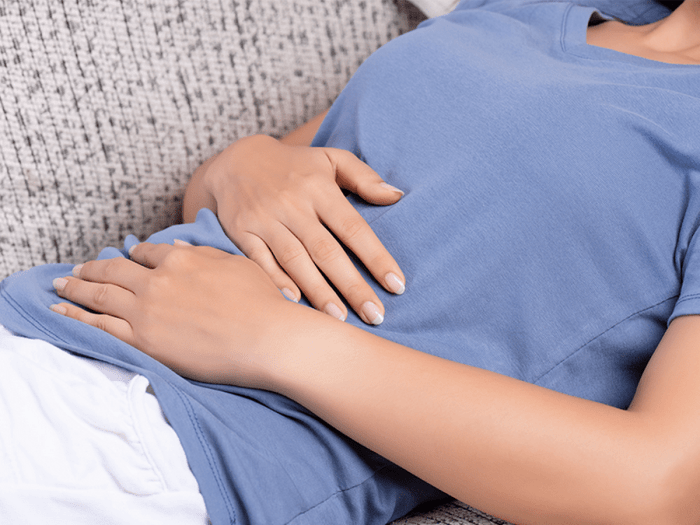 Signs of period coming