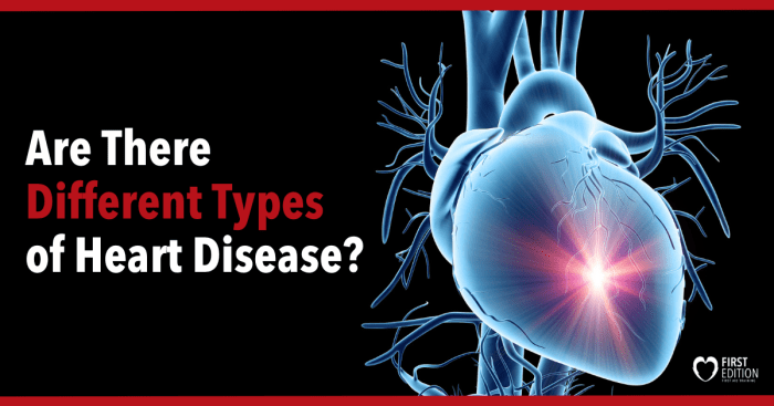 Types of heart disease