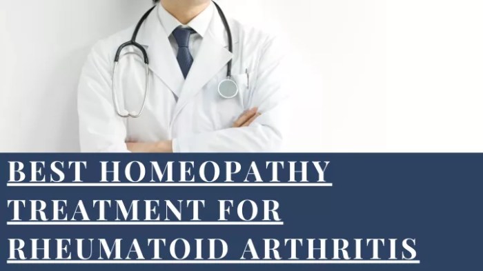 Homeopathy for rheumatoid arthritis herbs uses safety