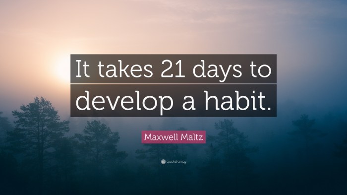 How long does it take to form a habit