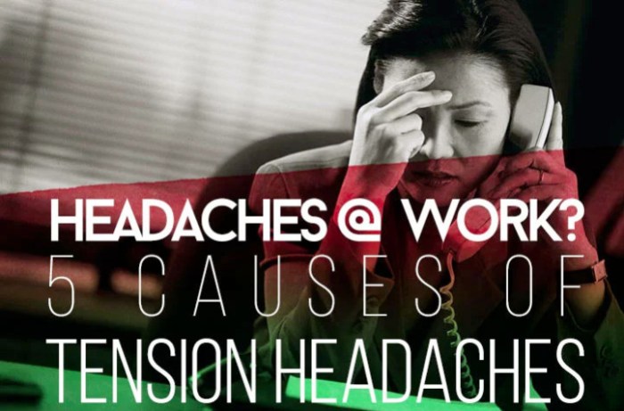 Facts about tension headaches