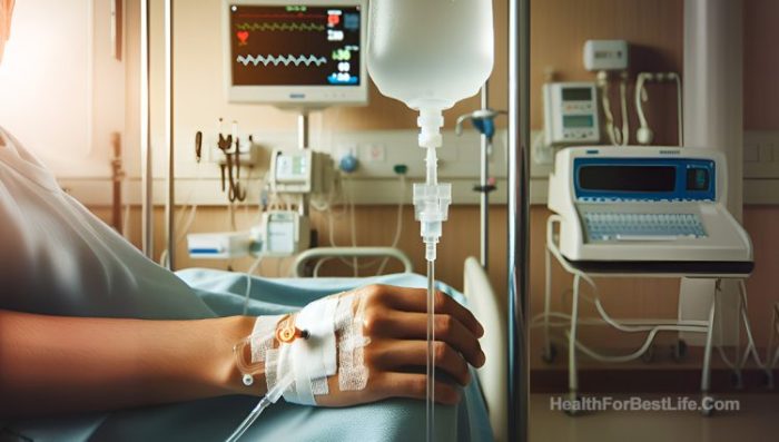 Iv fluids for dehydration