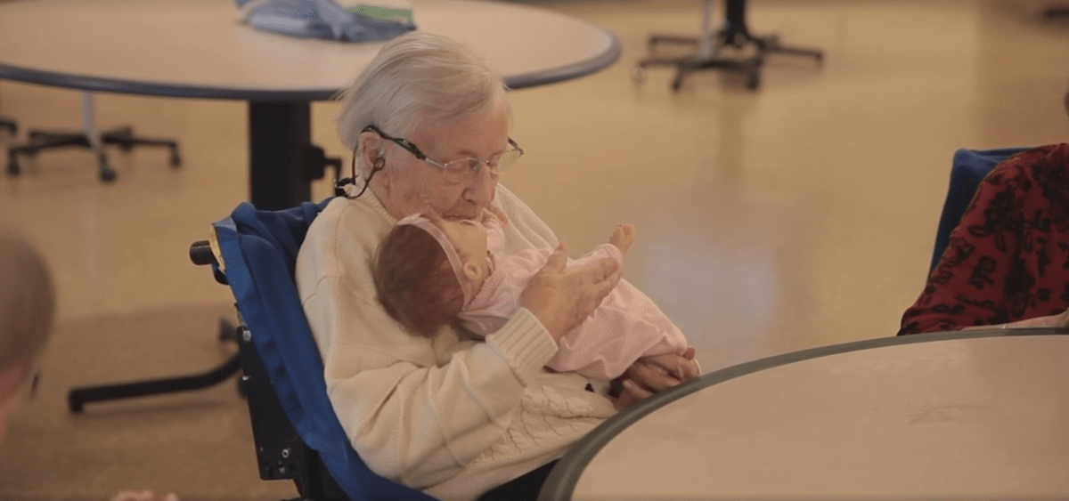 Therapeutic doll therapy in dementia