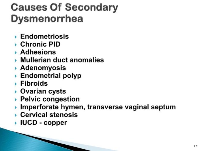 The Prevalence of Primary Dysmenorrhea and it's Severity in Female ... Primary dysmenorrhea in teenagers