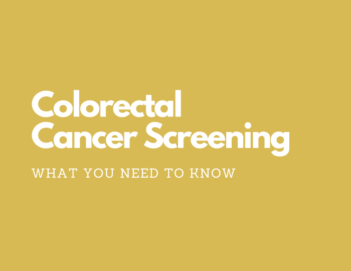 Marathon runner colorectal cancer screening