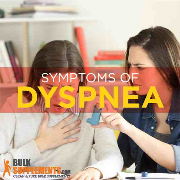 Dyspnea meaning causes symptoms