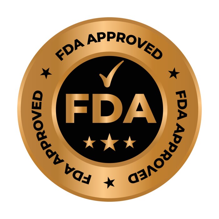 fda icon or Food and Drug Administration Icon for cbd label design, packaging design elements ... Fda expands approval for spravato nasal spray