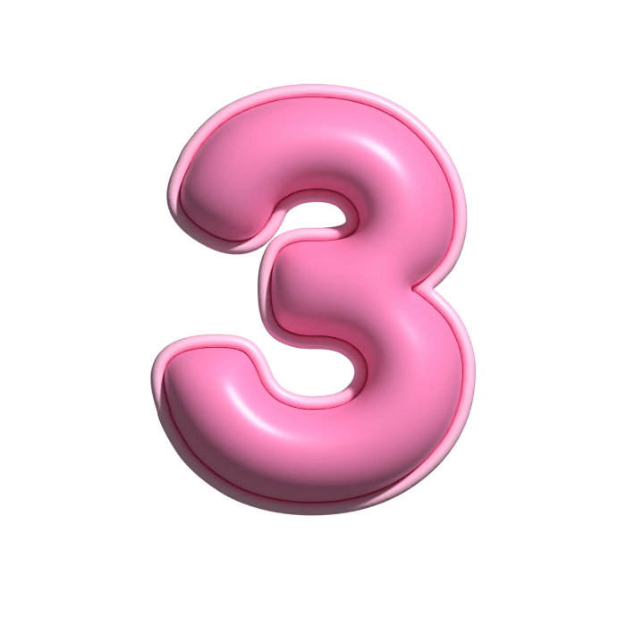 Cartoon doodle number three 12192111 Vector Art at Vecteezy Three common toenail problems