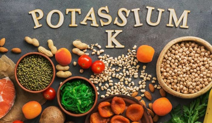 Foods high in potassium