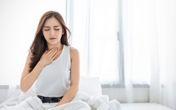 Sore throat and allergies