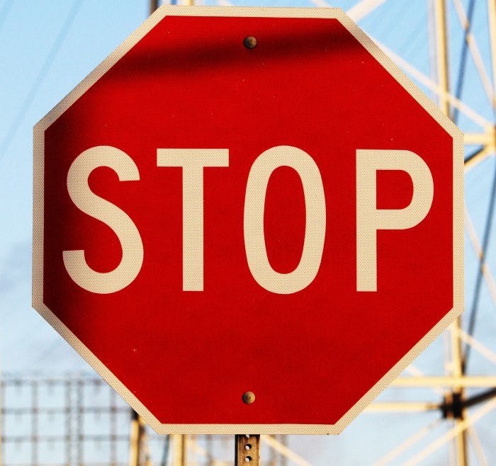 Stop Sign Free Stock Photo - Public Domain Pictures How to stop a bloody nose
