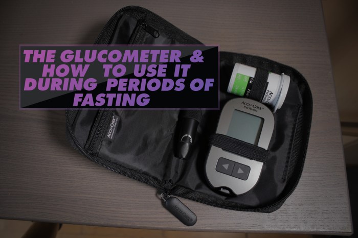 The glucometer and how to use it during periods of fasting. How to use a glucometer